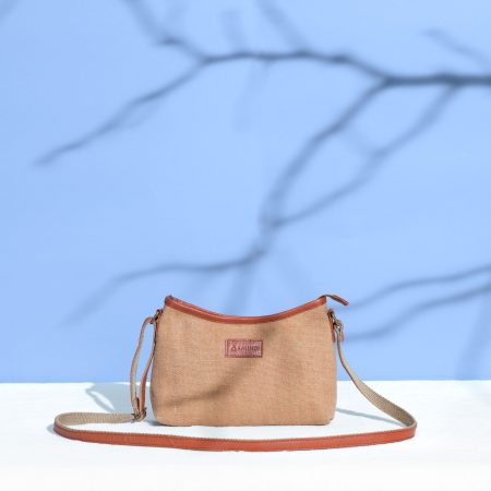 Kakshiyali women cross body jute bag