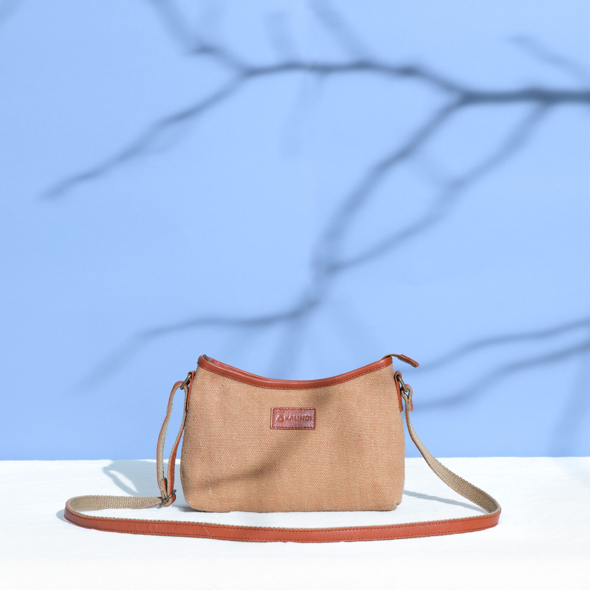 Kakshiyali women cross body jute bag