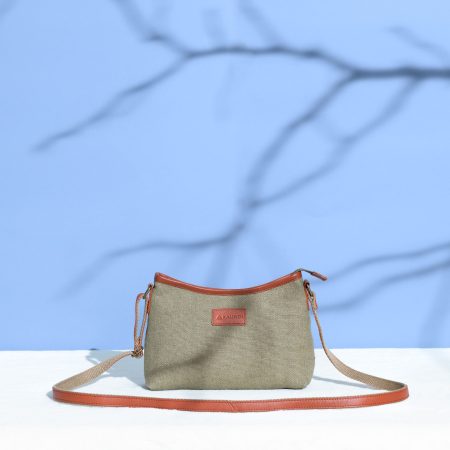 Kakshiyali women cross body jute bag